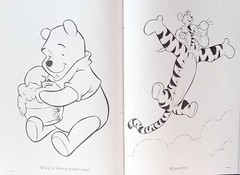 Disney Winnie The Pooh Jumbo Coloring & Activity Book Tear/Share Pages NEW!
