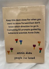 How to Decide – A Deck to Help with the Hard Choices Cards New Sealed Annie Duke