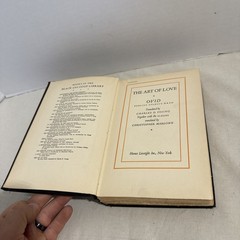 Art of Love Ovid Black and Gold Edition Liveright 1931