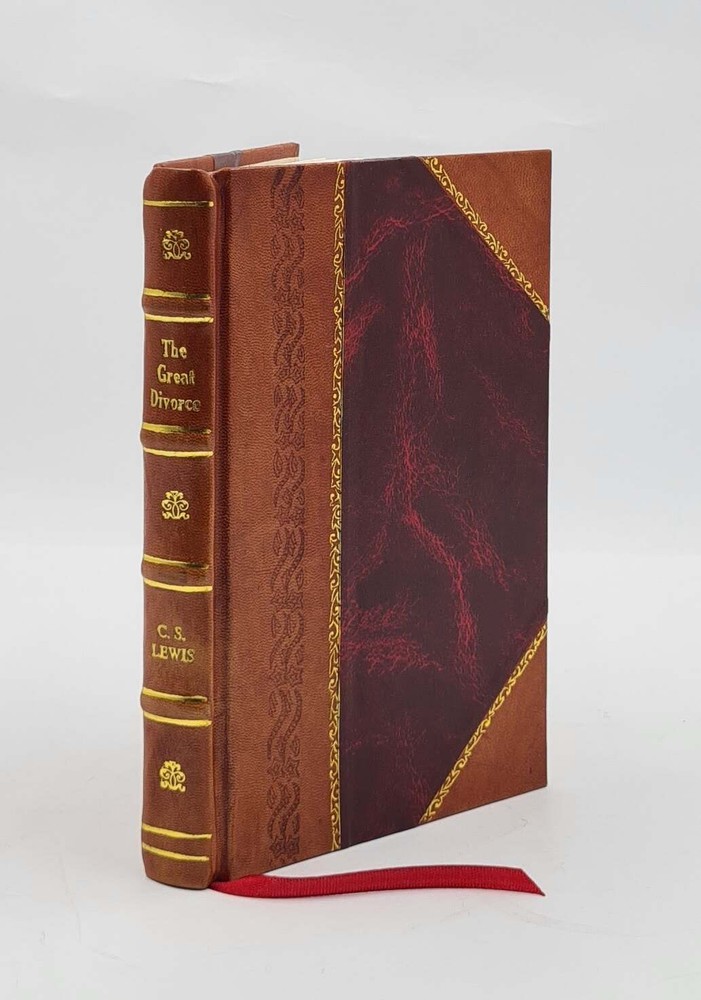 The Great Divorce 1952 By Lewis, C. S. (Clive Staples) [Leather Bound]