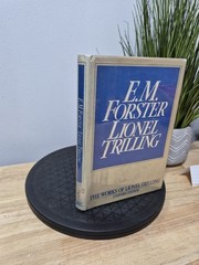 E. M. Forster by Lionel Trilling 1980 Hardcover Dust Jacket Ex Library