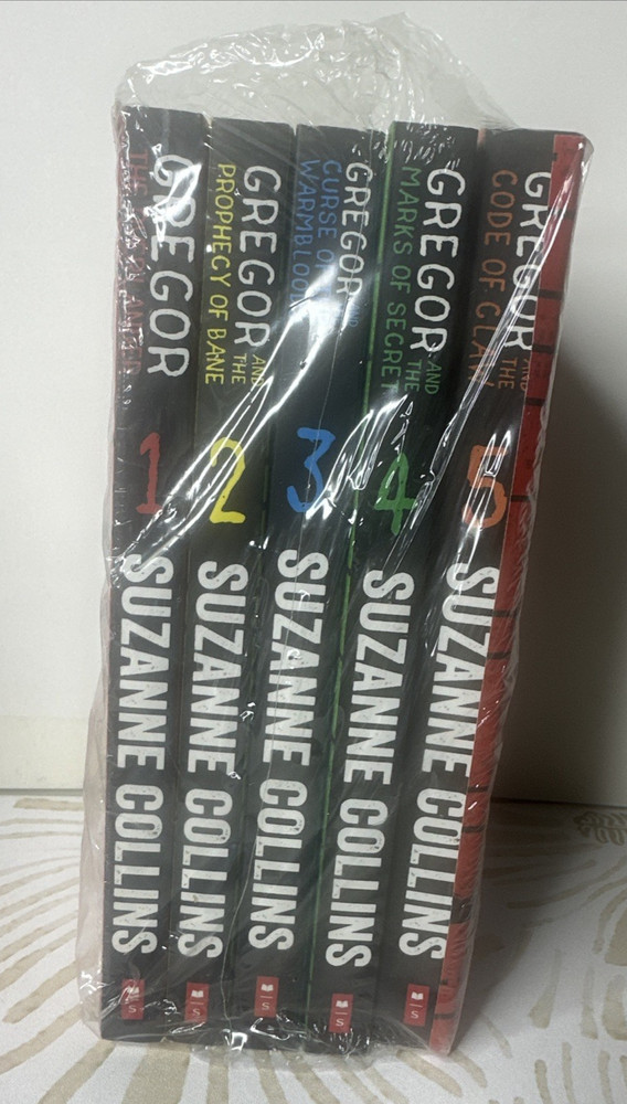 Complete GREGOR Underland Chronicles by Suzanne Collins SEALED Set – Vol. 1-5 PB
