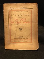 Du Cote De Chez Swann- Marcel Proust, 1919, Lot Of 3