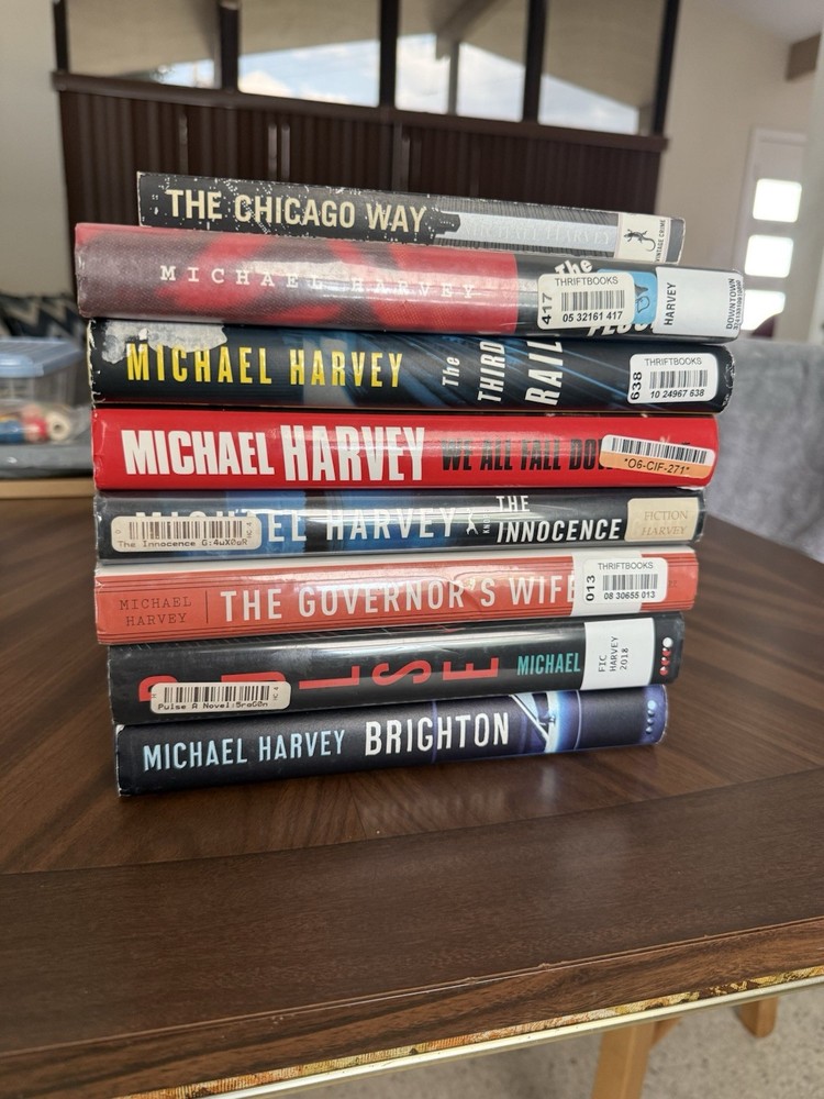 Michael Harvey Book Lot Michael Kelly Mystery Series
