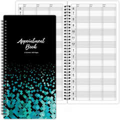 3 Column Appointment Book – Daily and Hourly Schedule Book with 200 Pages