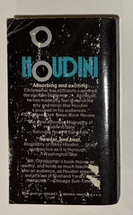Harry Houdini VTG Book Lot of 4 Magic Secrets Biography Illusions Escape Artist
