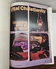 Vintage Vital Christianity Book Hardcover 1981 Warner Press
