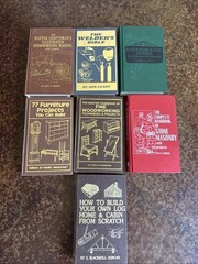Lot Of 7 TAB Handyman Books – Woodworking – Welding – Stone Masonry