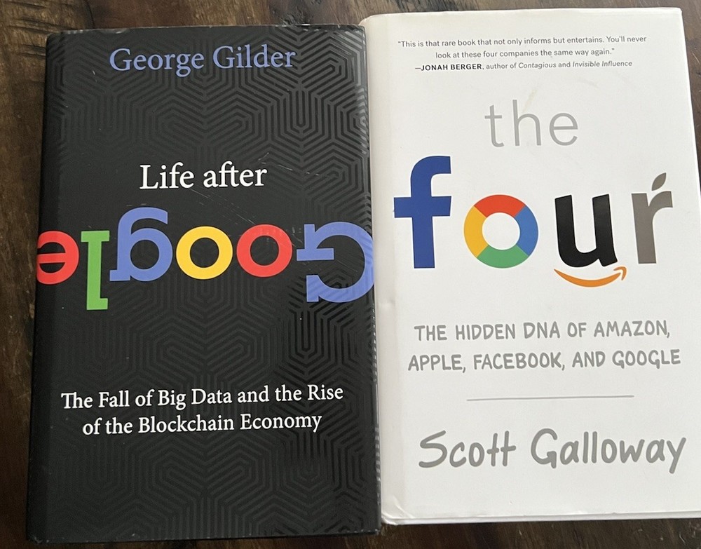 The Four Scott Galloway Life After Google Gilder Lot Of 2 Hardback Tech Business