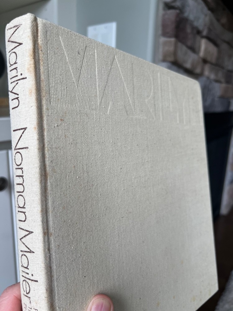 1973 MARILYN biography by Norman Mailer, 1st ED, 1st Printing, VG