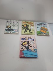 Lot of 25 Bad Kitty&Bad Guys Chapter Books .2 Hardcovers, 23 Paperbacks