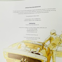 Porter Press Automotive Art Project Fabric Hard Cover Book | Collector’s Edition