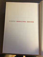 Hideki Nakajima Design by Nivard Thoes / Japanese Graphic Design Monograph