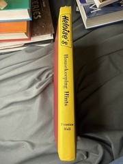 Heloise Housekeeping Hints by Heloise 1962 Hardcover Dust Jacket