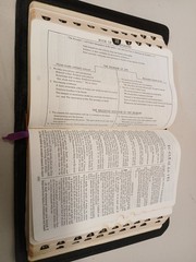 1950 New Analytical Bible Dictionary KJV Genuine Morocco Leather Dickson