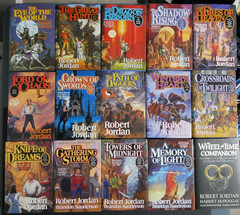 The Wheel of Time: Complete Hardcover 15 Book Set New Robert Jordan Companion