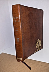 Signed Dr. James Kennedy Bible Coral Ridge Leather President’s Club KJV Red Ltr