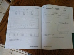 (1) Saxon Math 4 Student Notebook Larson 76 pages