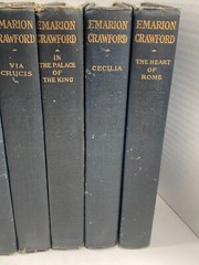 Antique The Novels of F. Marion Crawford Hardcover Your Choice Individual Books