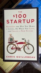 The $100 Startup Chris Guillebeau hardcover book