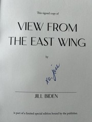 AUTOGRAPHED SIGNED View from the East Wing Jill Biden President Joe Biden’s Wife