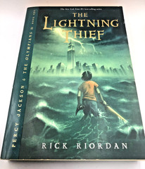 Percy Jackson and the Olympians Paperback Boxed Set Books 1-3 Very Good