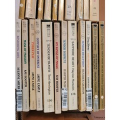 Lot of 22 Vintage Candlelight Ecstasy Romance Books Jayne Castle Kay Hooper
