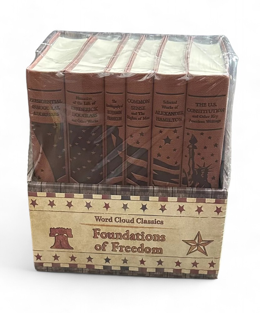 Foundations of Freedom Softcover 6 Book Box Set Faux Leather Constitution