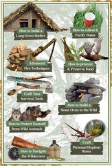 Wilderness Long-Term Survival Guide: Forgotten Skills to Make the Wild Your Home