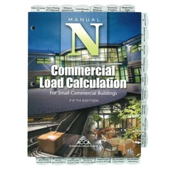 Tabs Only – Manual N Commercial Load Calculation for Small Commercial Buildings