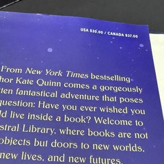 The Astral Library (Standard Edition) by Kate Quinn HCDJ First Edition