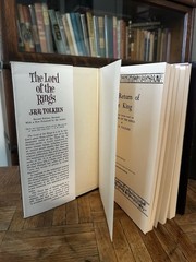 Lord of the Rings Trilogy J.R.R. Tolkien 2nd Edition Box Set 1965 4th Printing