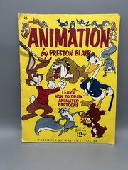 ANIMATION by Preston Blair Art Instruction Book in Walter Foster Series 1950’s