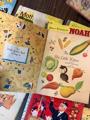 Lot of 14 Vintage Children’s Story Books, 1960’s, Random Mix Reading
