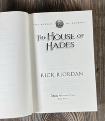 The House of Hades by Rick Riordan Hardcover (No Dust Jacket) First Edition 2013