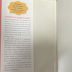 Lessons in Chemistry by Bonnie Garmus Hardcover w/ Dust Jacket