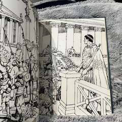 SIGNED + SKETCH Prince Valiant Page Gary Gianni Robert Wagner Mike Mignola BOOK