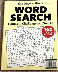 Lot of 4 Puzzle Books Word Search Crosswords Variety Activity Pack New