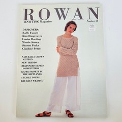 Rowan Knitting and Crochet Magazine Number 15 Kaffe Fassett Martin Storey