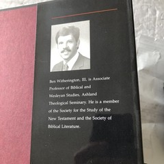The Christology of Jesus, Ben Witherington III, 1990 Hardcover Book