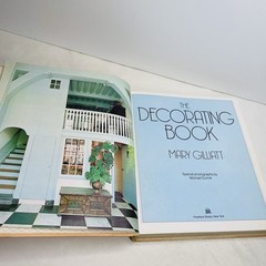 The Decorating Book by Gilliatt Pantheon Books, NY Vintage Decor Interactive