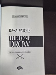 The Lone Drow R.A. Salvatore 2003 1st Ed 1st Printing HCDJ VG Mylar Protected