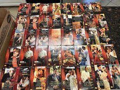 20 Random Silhouette Desire Edition Paperbacks Lot Books Steamy Romances