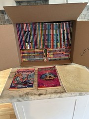 62 Complete Goosebumps Series, 1-62 RL Stine Mix Lot Covers