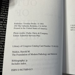 Out of The Mist The Foundation of Modern Pathology and Medicine Hardcover