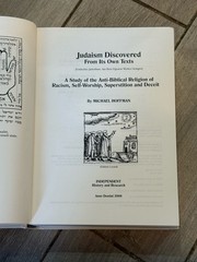 ✡️ Judaism Discovered : A Study of the Anti-Biblical Reli – Michael Hoffman 2008