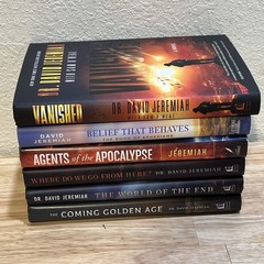 6 Dr. David Jeremiah Hardback Books & 6 Paperback Study Guides