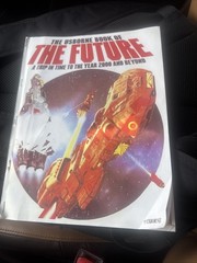 Usborne Book of the Future Trip in Time to the Year 2000 & Beyond RARE 1979