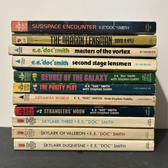 EE Doc Smith paperback Lot of 11 Lensman Skylark d’Alembert Vintage SciFi
