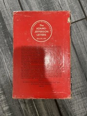 The Adams Jefferson Letters Complete Thomas Jefferson Abigail & John Adams 1959
